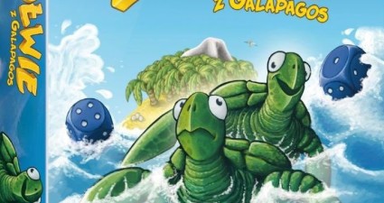 żółwie z galapagos gra planszowa egmont
