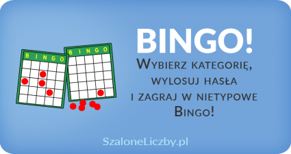 gra bingo zasady dla dzieci